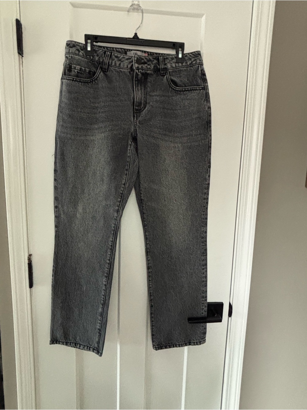 CAbi Women's Washed Gray Boyfriend Jeans 100 % Boyfriend Jean